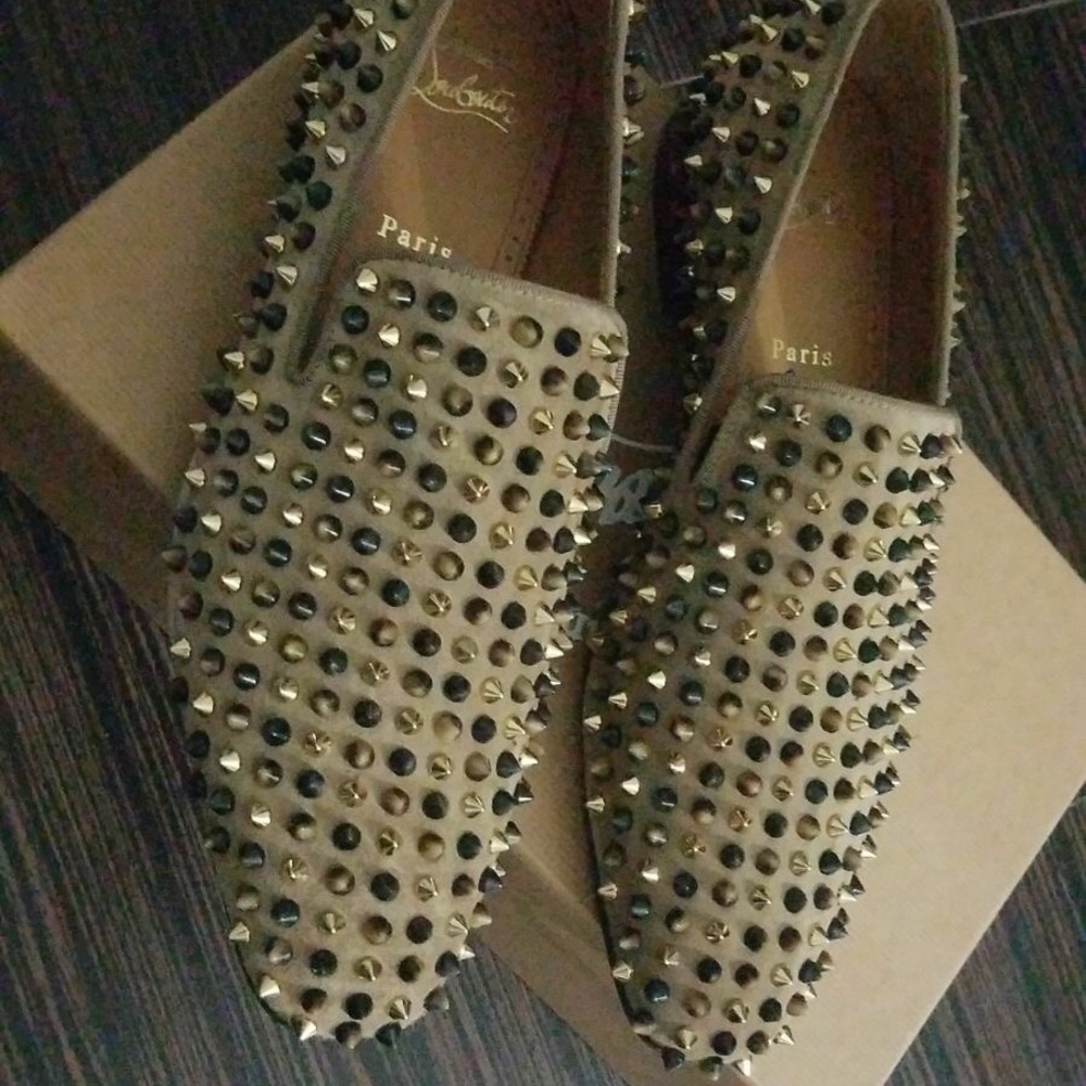 💯% Christian Louboutin men shoes