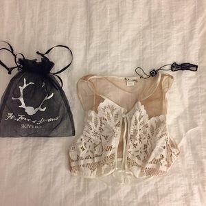 For Love and Lemons Ruby Keyhole Bra