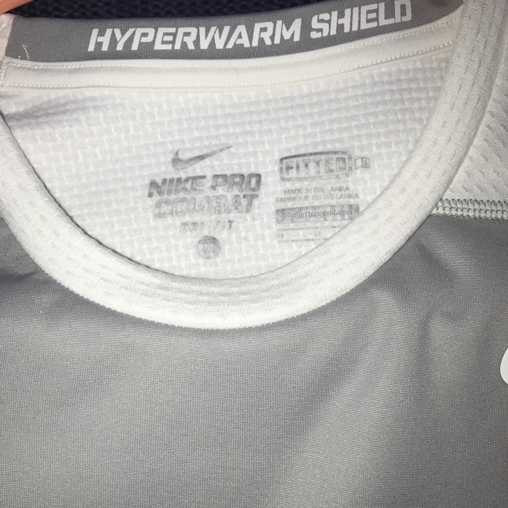 Nike pro combat hyperwarm shirt - Picture 3 of 4