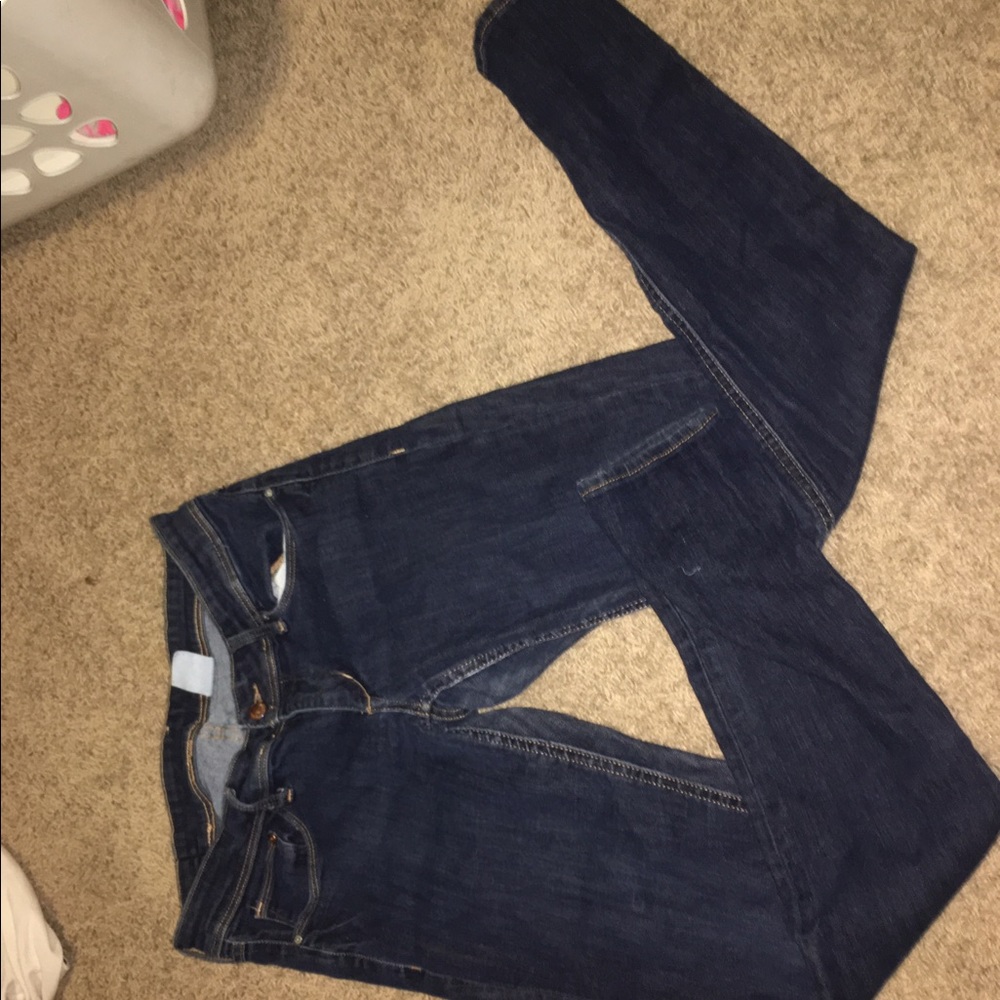 H&M Dark Blue Skinny Jeans
