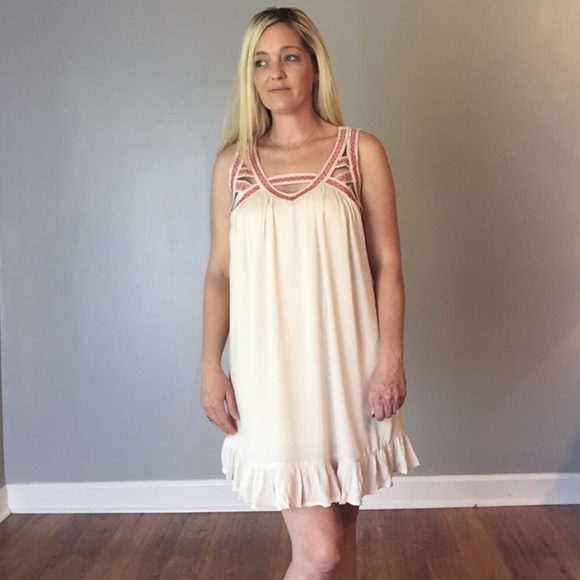 NWT Umgee Ruffle Dress - Picture 6 of 7