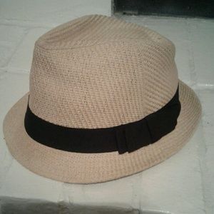 Straw Fedora Hat