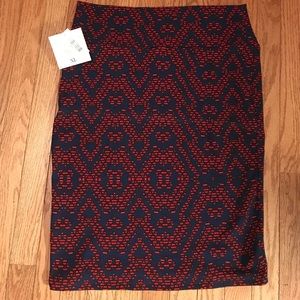 XL LuLaRoe Americana Cassie Skirt