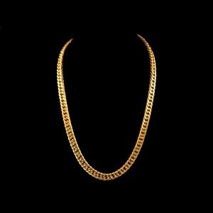 18K Gold Double Chain