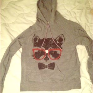 Forever 21 raccoon sweatshirt