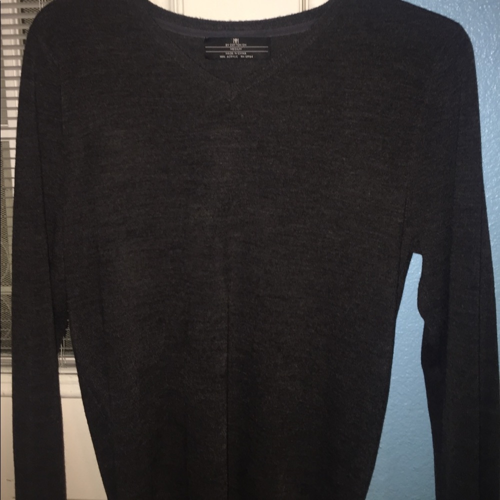 Gray sweater