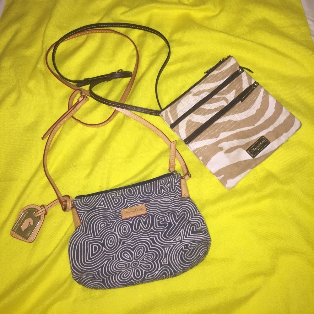Two Dooney&Bourke crossbody purse.