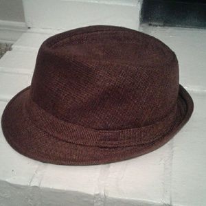 Whiskey Brown Fedora Hat