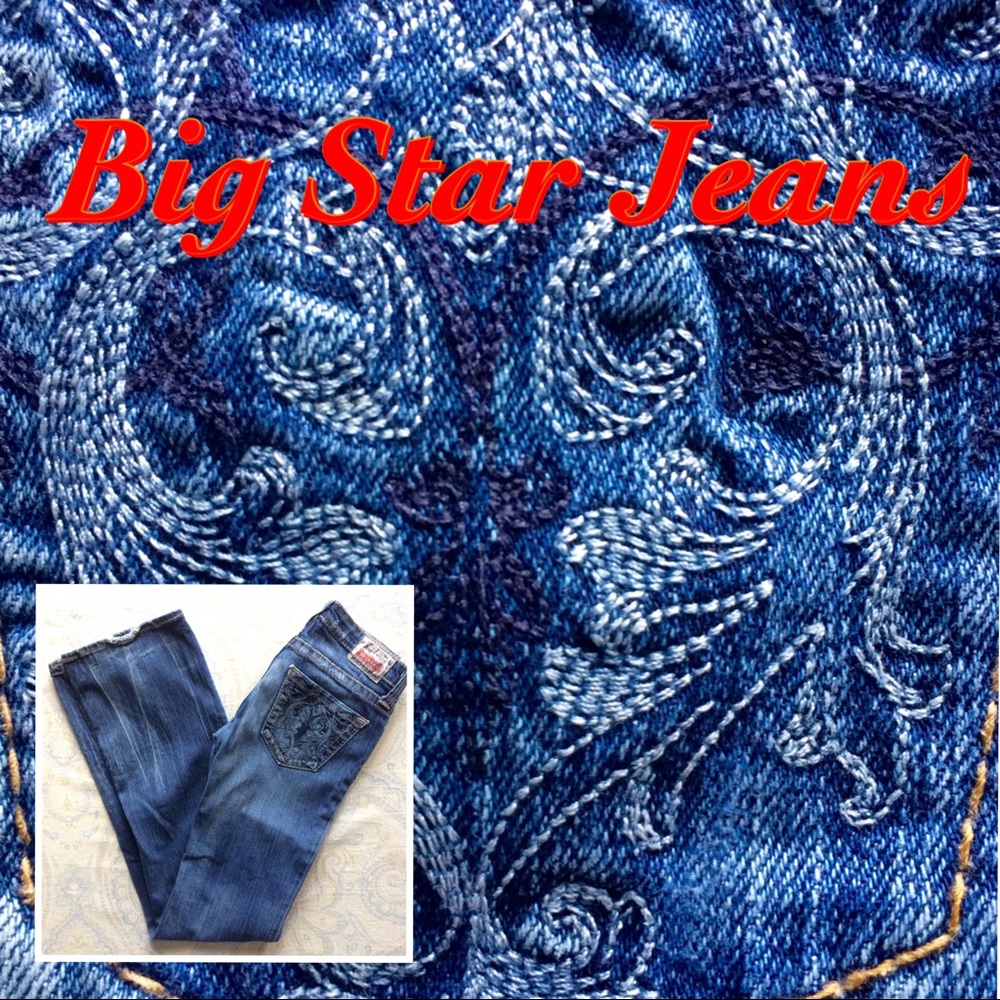 Big star jeans Casey 26L detailed embroidery