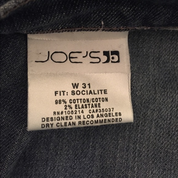 HPx2🎉 JOE'S Socialite Fit Jeans - Picture 6 of 6