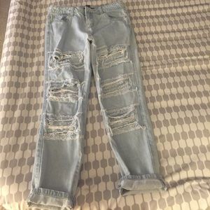 Vintage Ripped Jeans