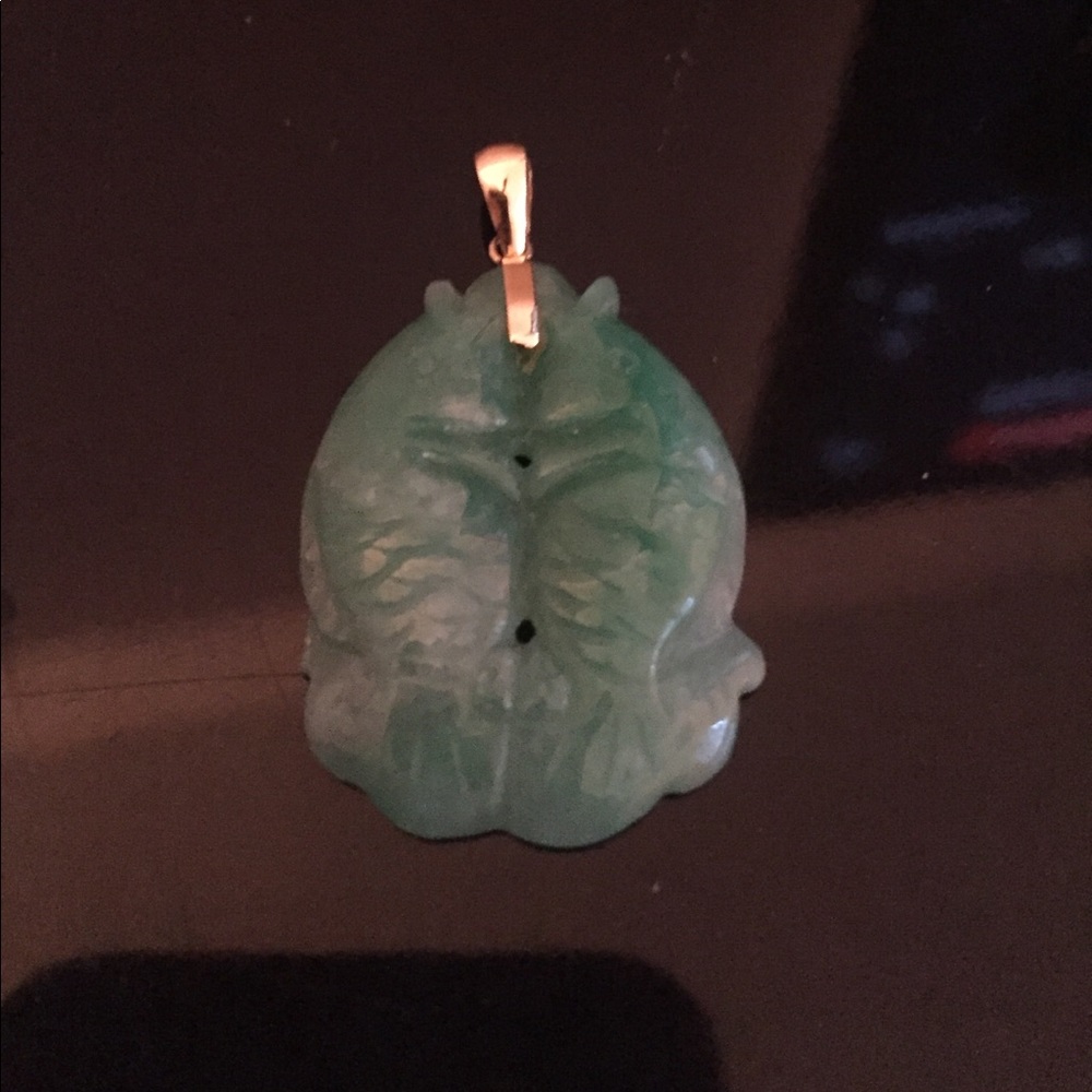 Green Jade Pendent