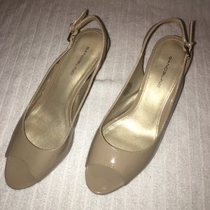 Nude Bandolino heels, 10M
