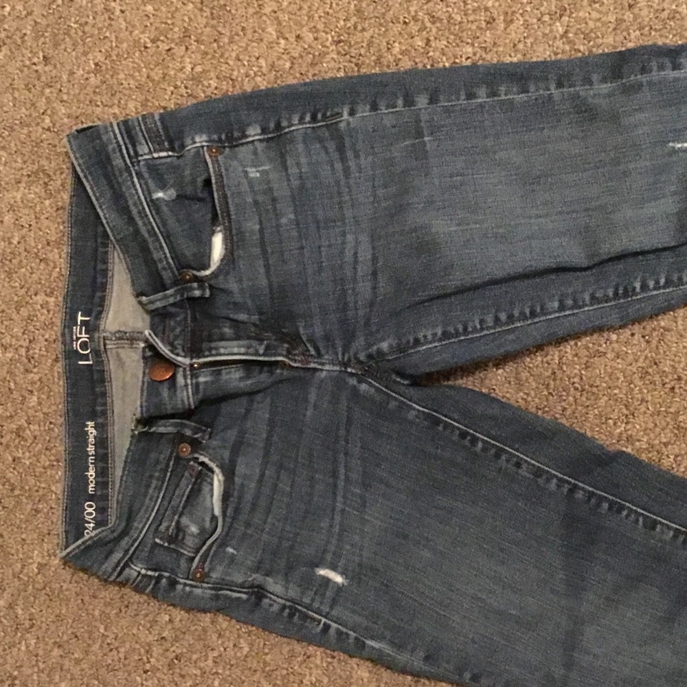 Modern straight pants