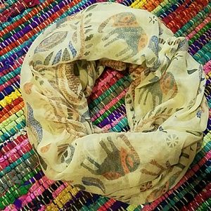 Elephant Print Scarf