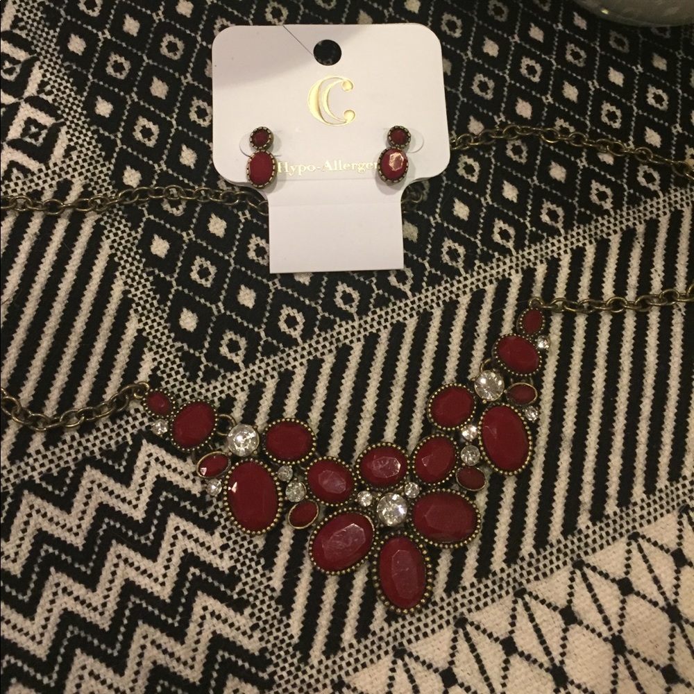 Necklace and Earrings Set