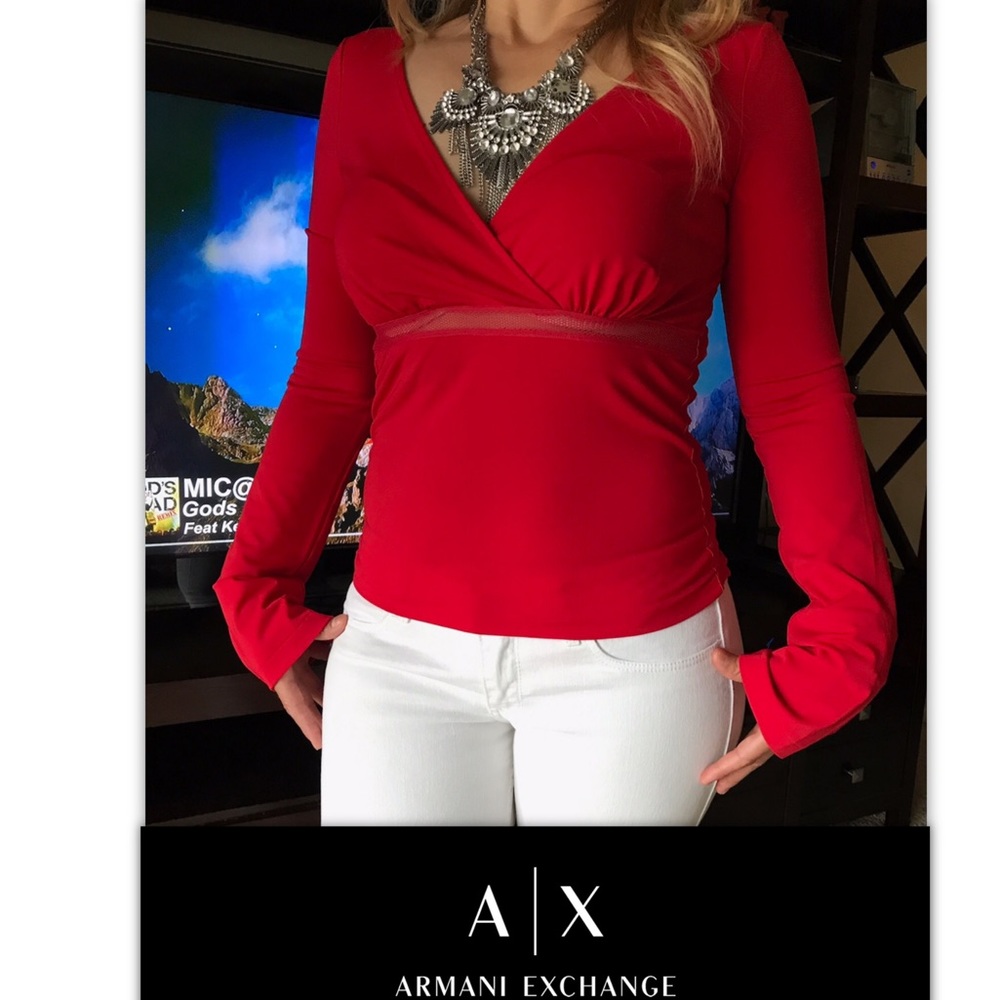 A|X Armani Exchange Long Sleeve Top 💕HOST PICK💕