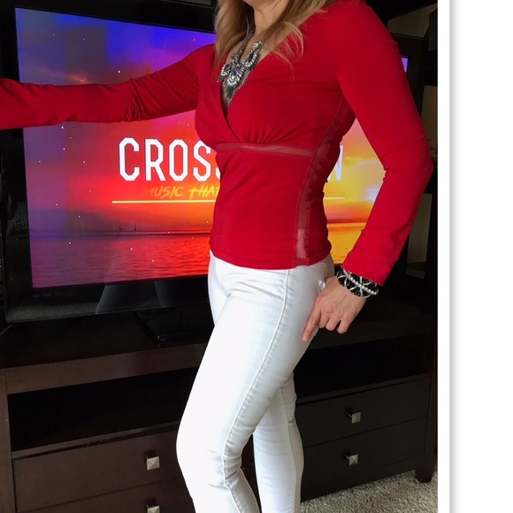 A|X Armani Exchange Long Sleeve Top 💕HOST PICK💕 - Picture 2 of 4