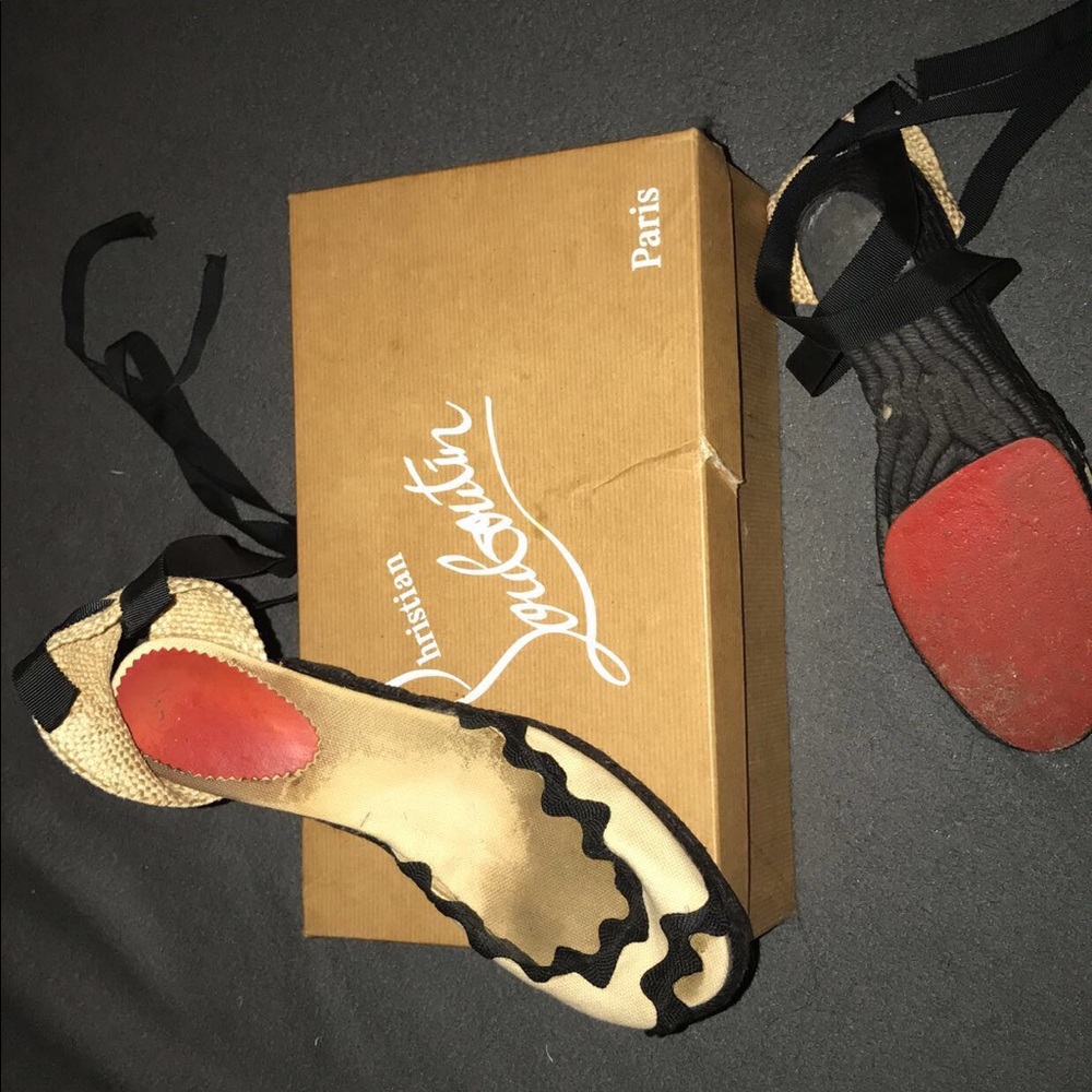 Christian Louboutin wedges