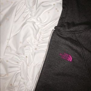 North Face Zip Hoodie