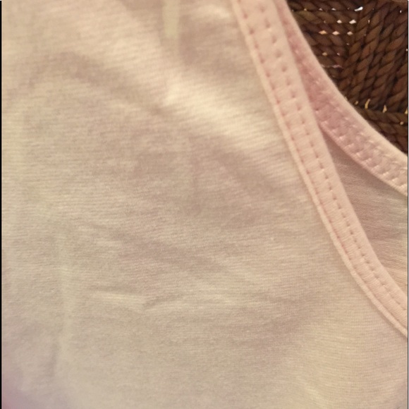 Old Navy Light Pink Double Scoop Ballet T Shirt - Picture 3 of 3