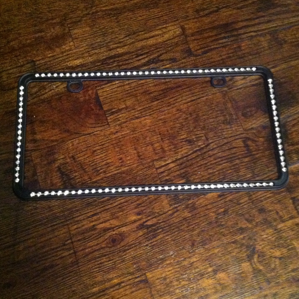 BLINGY license plate holder!!!!