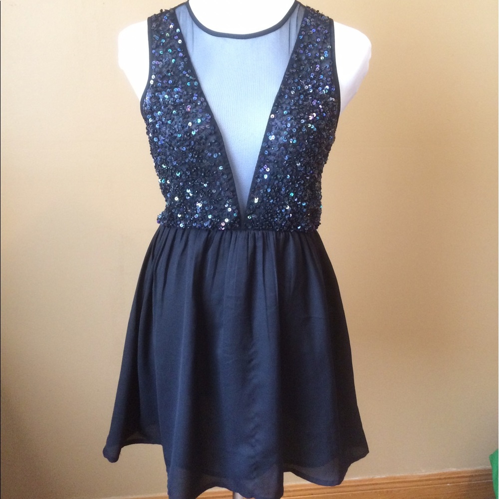 Forever 21 Great Gatsby sequined mini dress