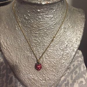 Juicy Couture Strawberry Necklace