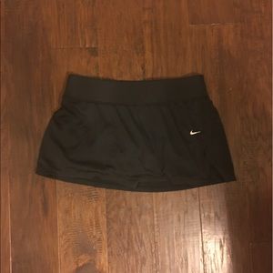 Black Nike Workout Skort