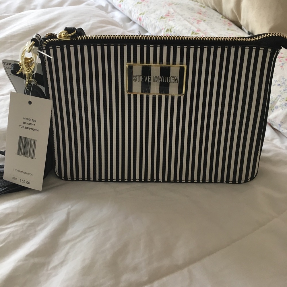 Steve Madden Top Zip Pouch