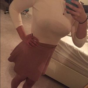 Baby Pink Crop Sweater