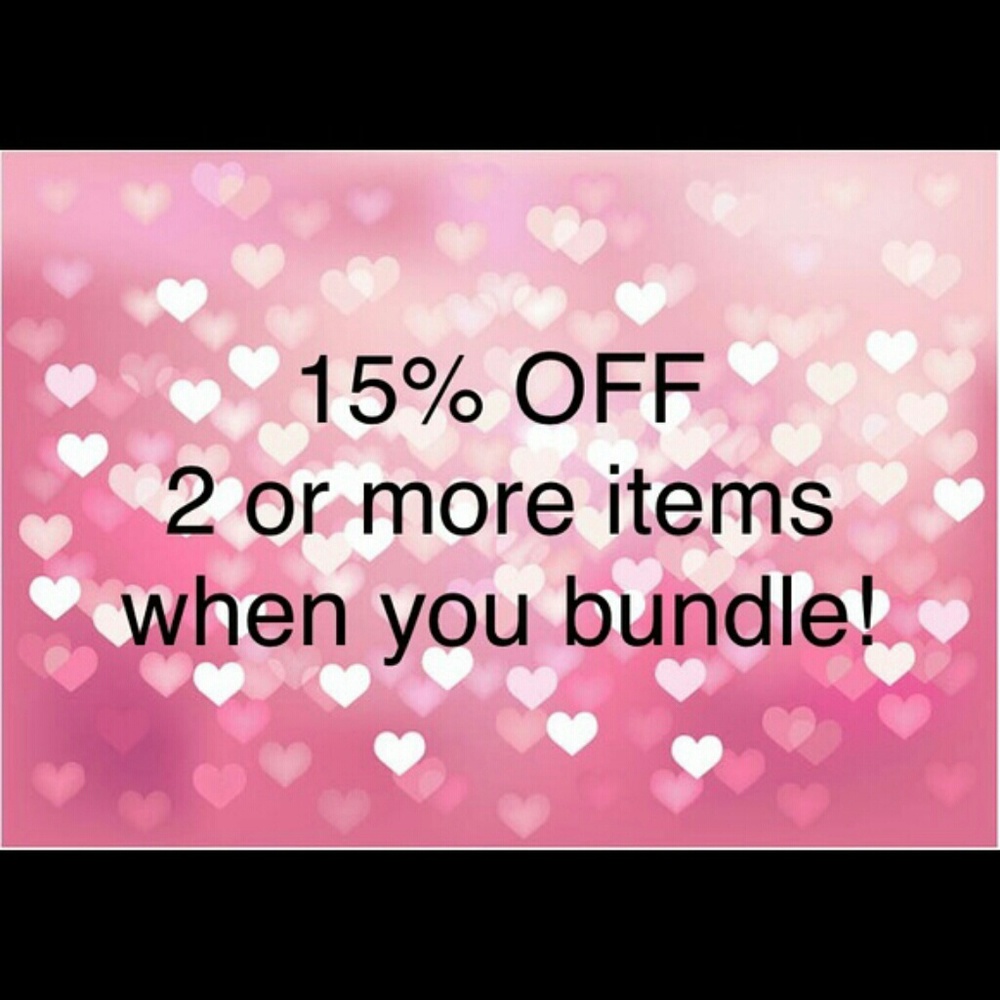 15% off!!