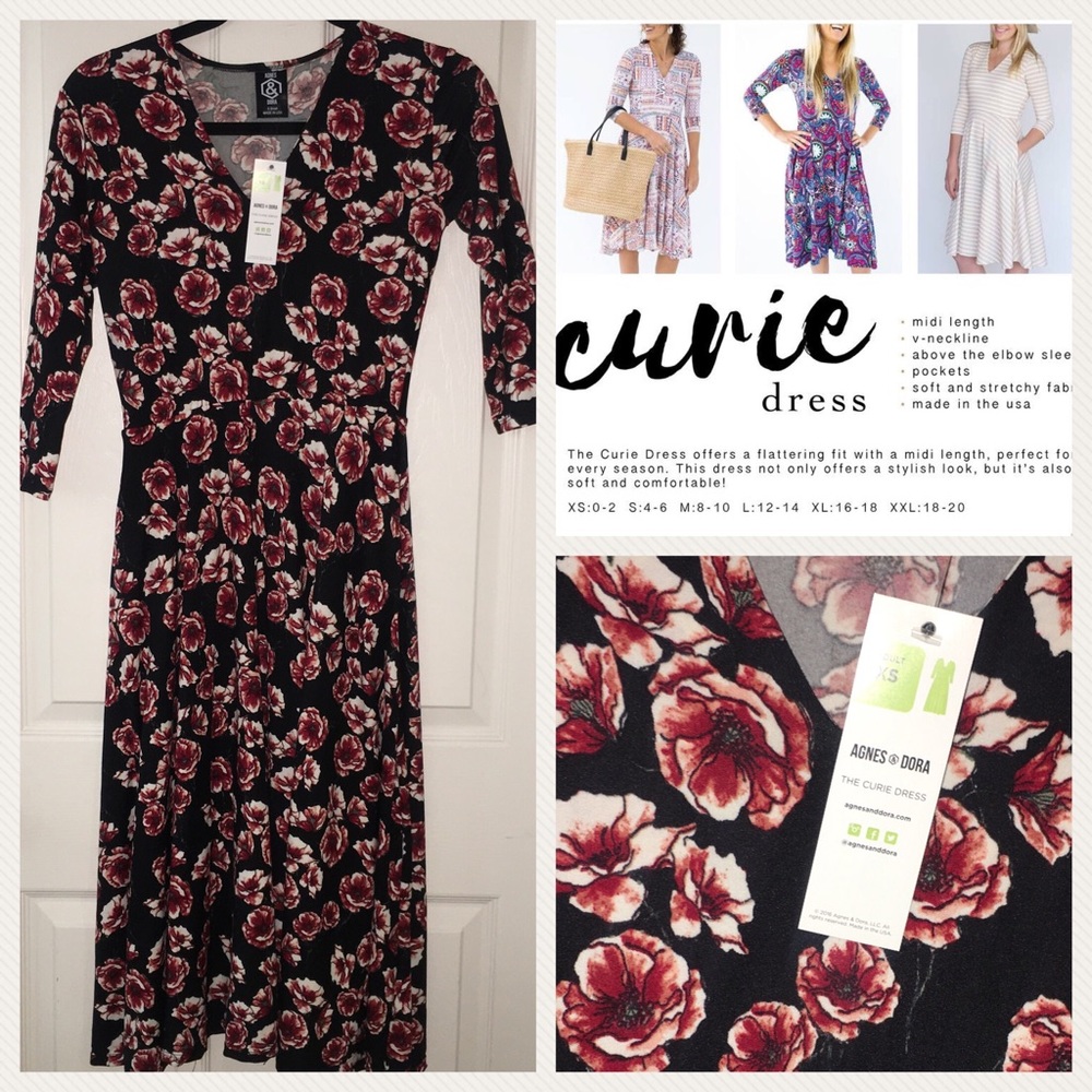 Agnes and Dora Curie Dress