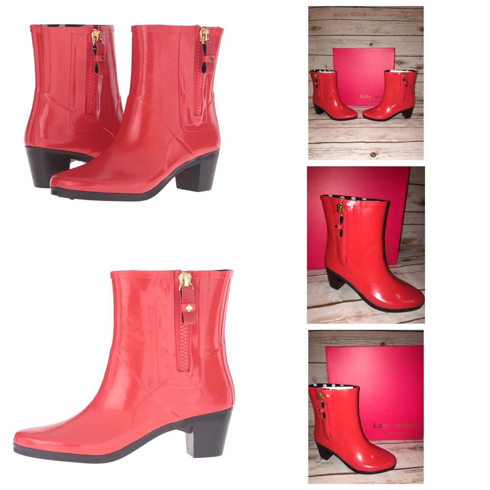 NWT Kate Spade New York Penny Rain Shoe Sz 5 M