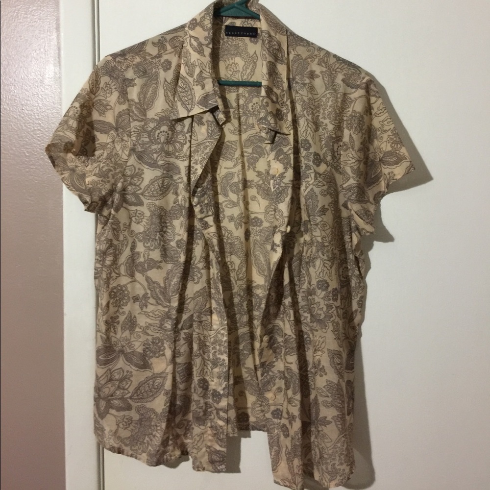 Paisley button down