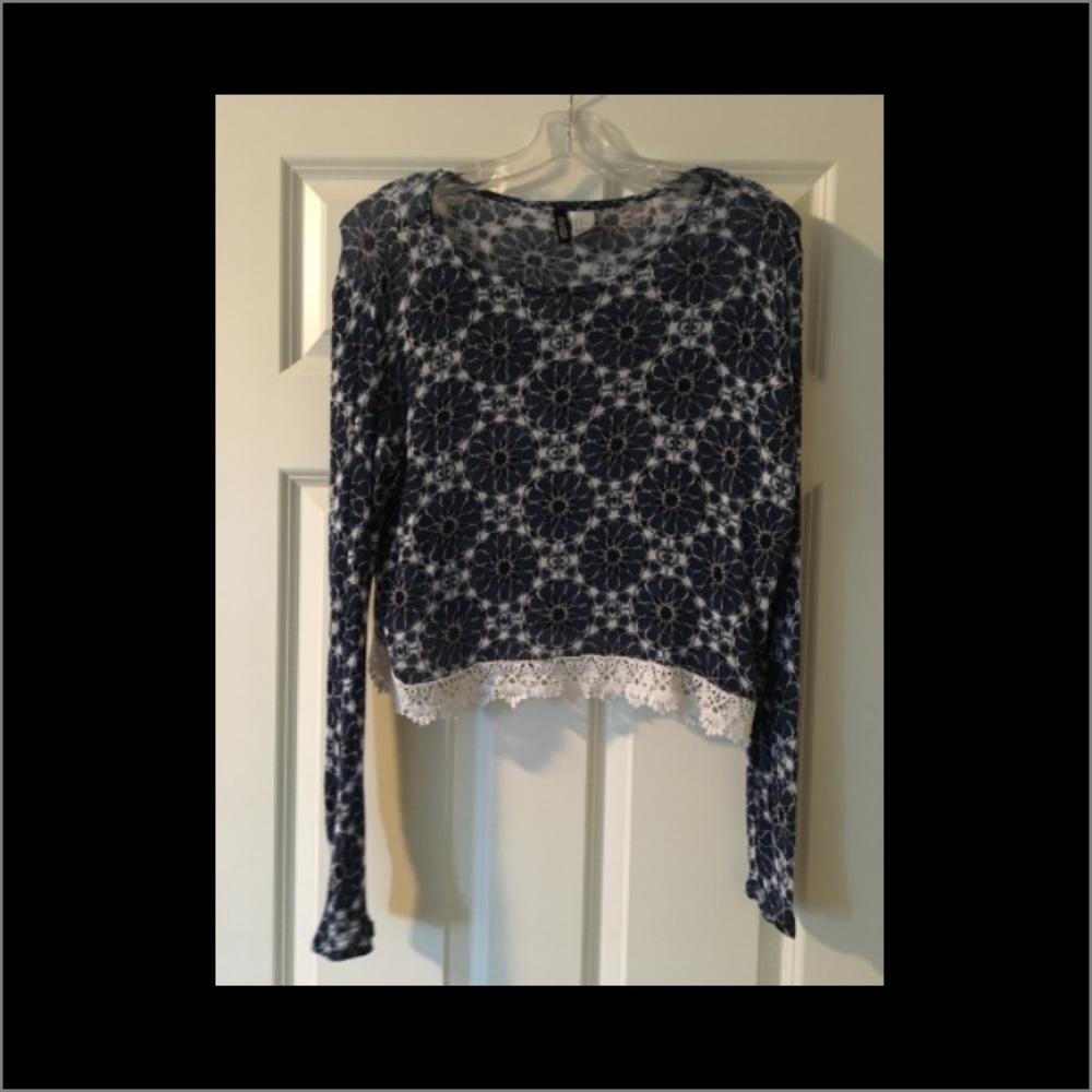 Divided Crop Top