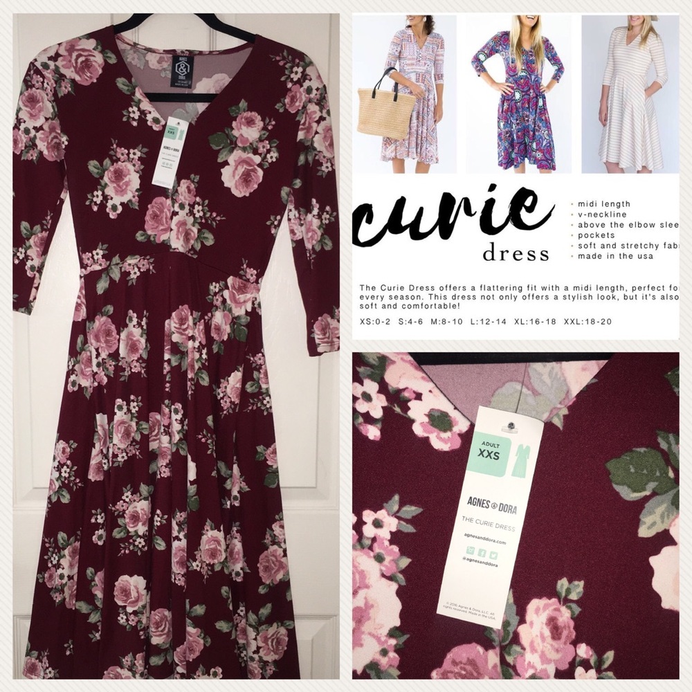 Agnes and Dora Curie Dress
