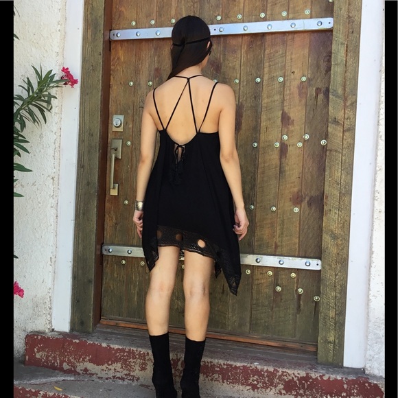 Black Crochet Bohemian Style Top-HOST PICK-LAST 1 - Picture 5 of 7