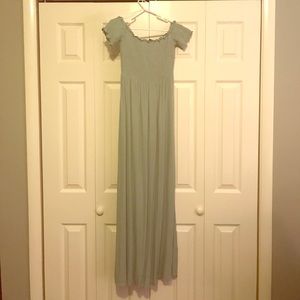 Forever 21 off the shoulder dress.