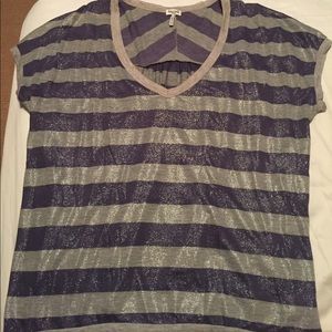 Splendid Sparkle Striped Shirt