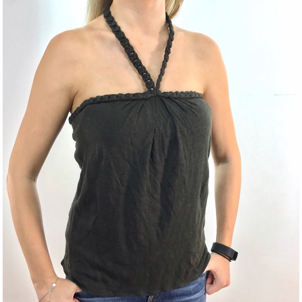 Banana Republic Brown Halter-Style Top
