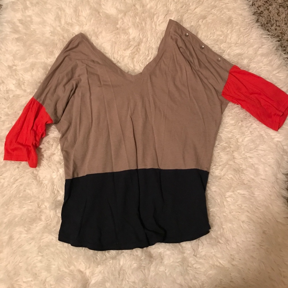 Tori colors blouse
