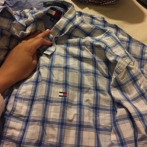 Tommy Hilfiger button down short sleeve shirt