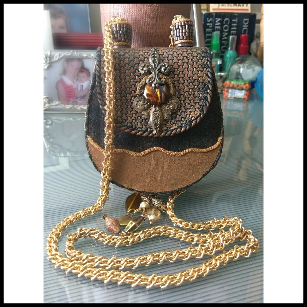 90's Mixed Media Canteen Bag