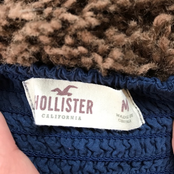 Make an offer! Hollister blue and white dress - Picture 5 of 8