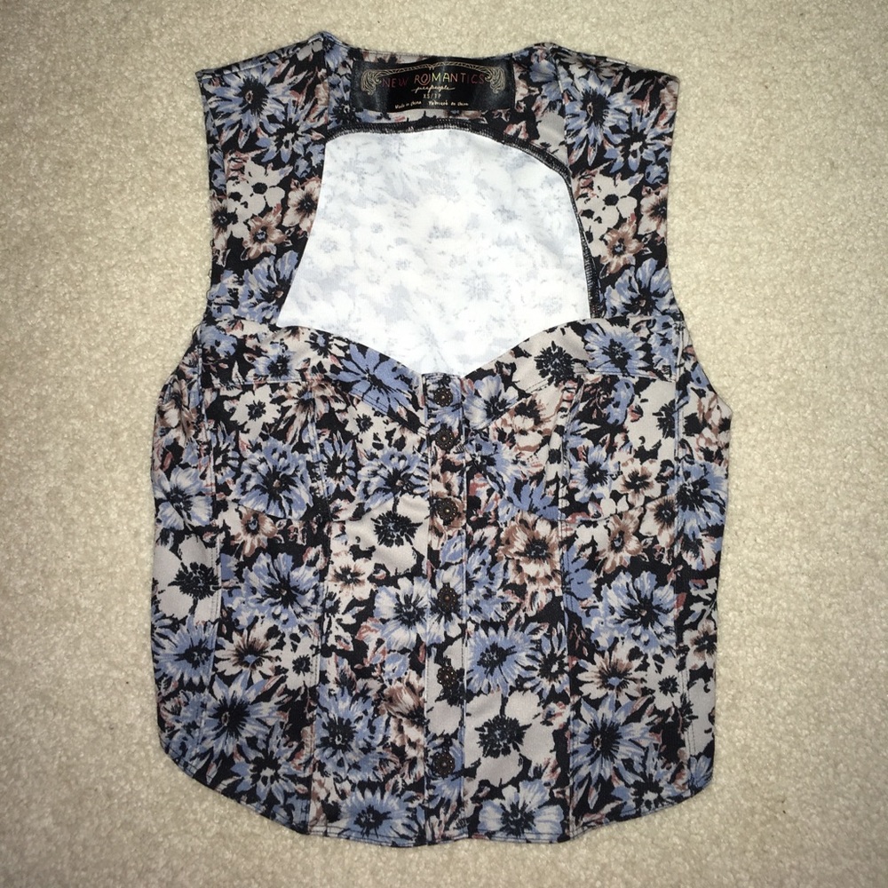 Free People floral top