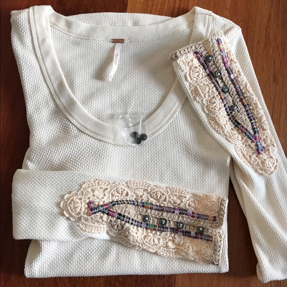 Free People fiesta cuff thermal