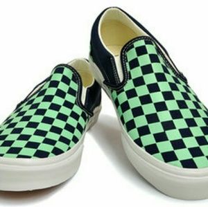 Slip on check vans
