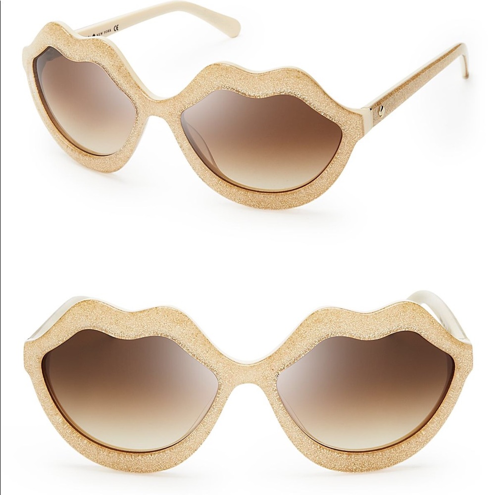SALE Kate Spade glitter sunglasses