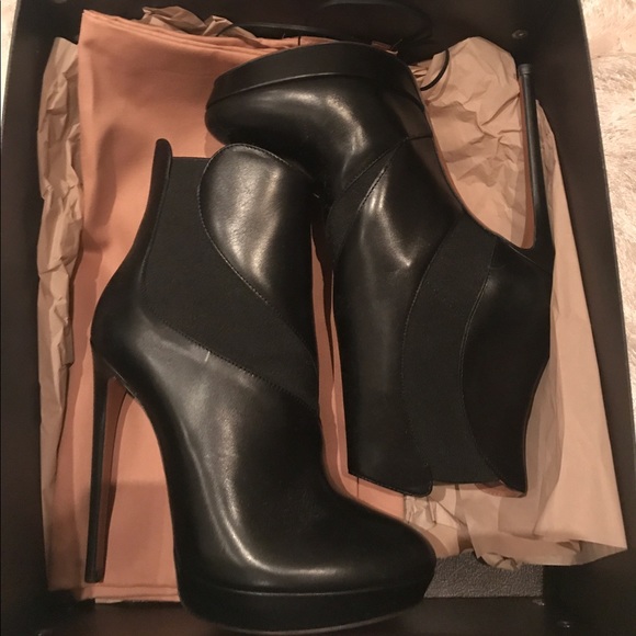 New Alaia Bottines Platef Veau Soft Boots - Picture 6 of 8